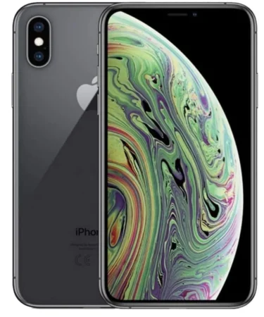 iPhone XS Max used smartphone front and back view