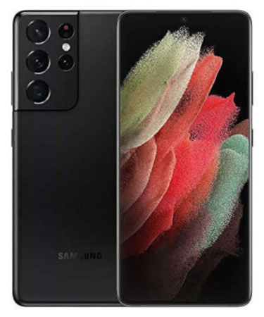 Samsung Galaxy S21 Ultra 5G with 6.8-inch AMOLED display and quad 108MP camera